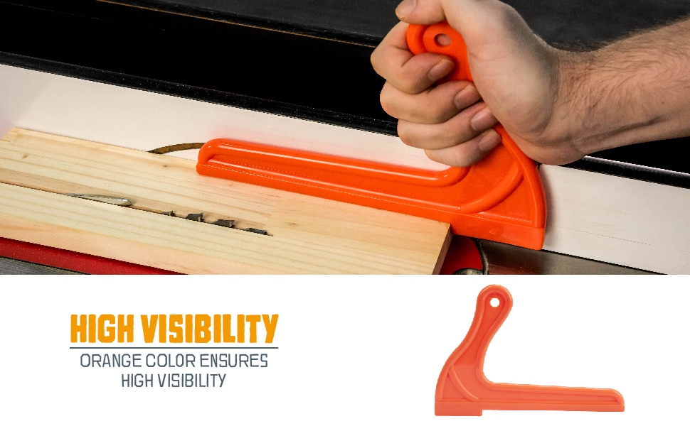 POWERTEC Plastic Safety Push Block and Stick Set (5Piece) 71009 The